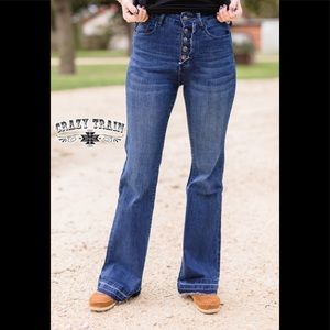 Crazy Train Beth Button Jeans